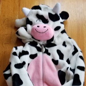 Toddler cow costume